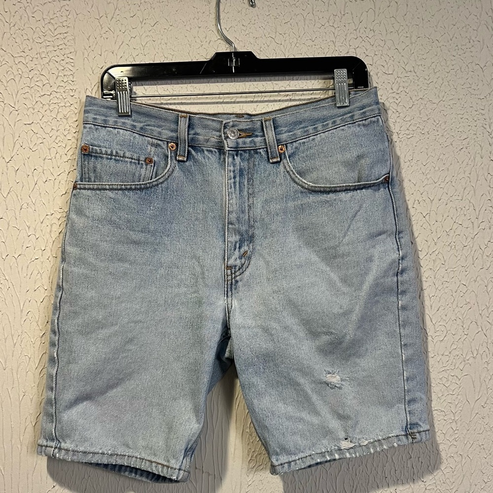 Levi’s Vintage 505 Light Blue Denim Shorts Jorts size 32